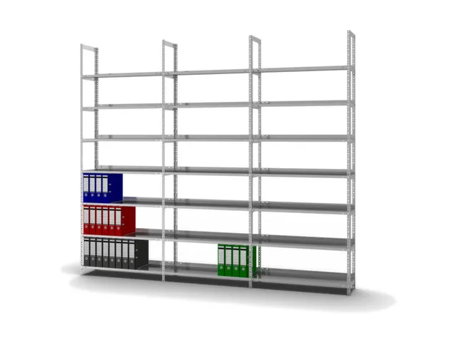 rayonnage pour classeurs,rayonnage départ,HxlxP 2550x1000x300mm