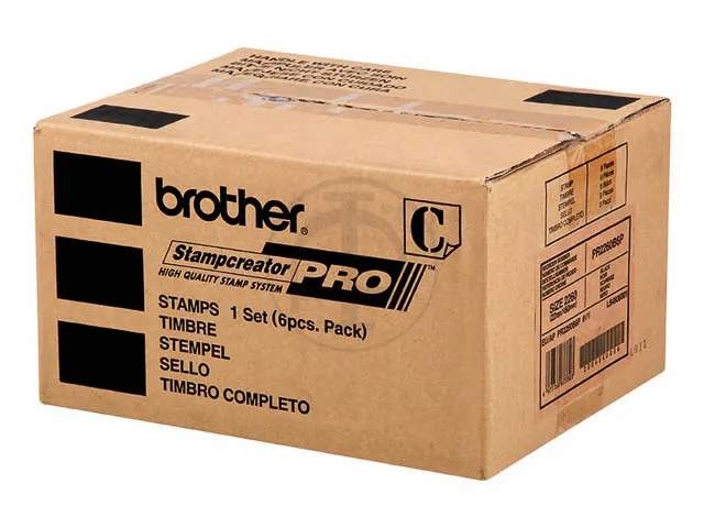 Tampon d'encre Brother PR2260B6P SC2000 Noir