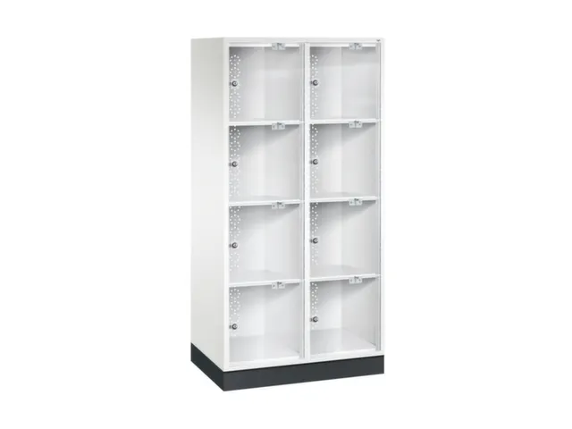 grootvolume-lockersysteem,HxBxD 1750x820x500mm,2x4vakken,cil.-slot