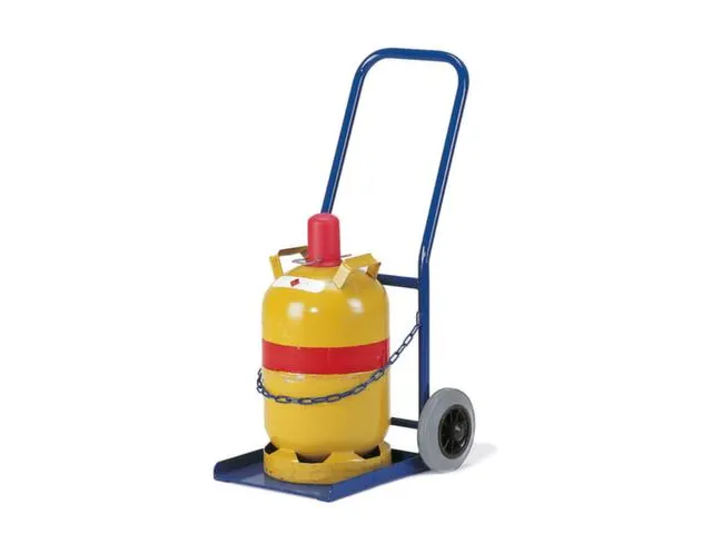 Flessenkar 100kg 11kg-propaangasfles Massief Rubber Banden