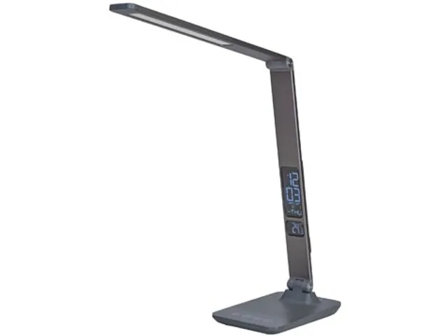 ALBA LED bureaulamp Viva zwart USB