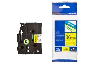 Labeltape Brother P-touch TZe-661 standaard 36mm zwart op geel - 6