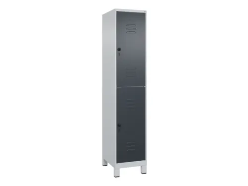 dubbeldekse locker,HxBxD 1950x400x500mm,1x2vak.,vak B 400mm