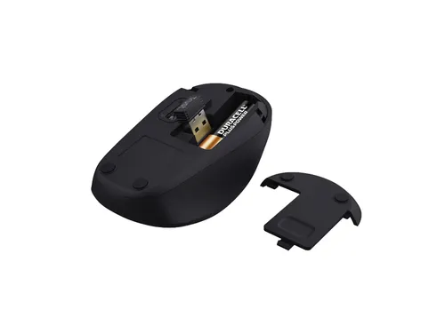 Muis Trust Yvi+ draadloos eco zwart