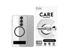 PanzerGlass CARE by Kickstand Case Transparent w. Qi Samsung Gal