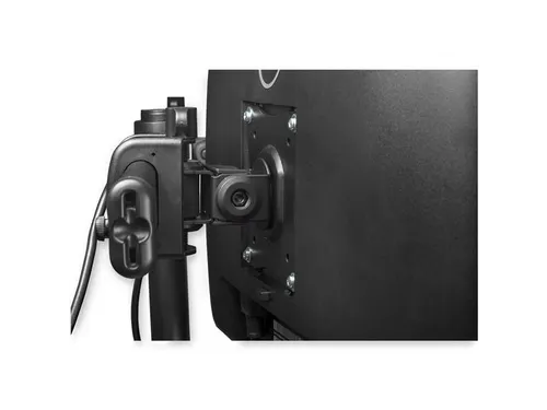 Monitorarm Dubbel 2 schermen tot en met 27 Inch zwart