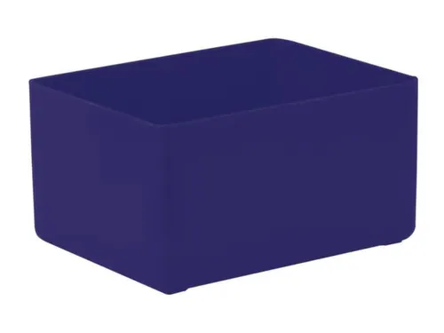 Inzetbak HxLxB 54x106x80mm Polystyreen Blauw 50 stuks