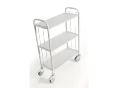 Dossierwagen 150kg 3 Etages 710x290x1100mm Ral7035