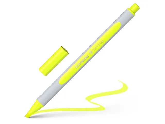 Markeerstift Schneider Shine-Up etui assorti 4 stuks