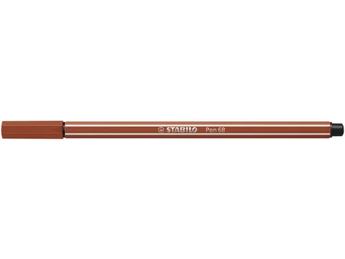 Viltstift STABILO Pen 68/38 medium roodkrijt
