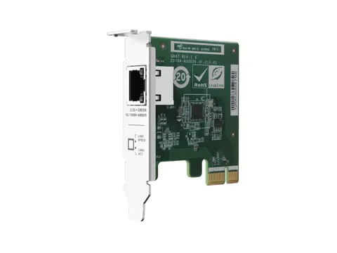 QNAP QXG-2G1T-I225, Intern, Bedraad, PCI Express, Ethernet, 2500 Mbit/