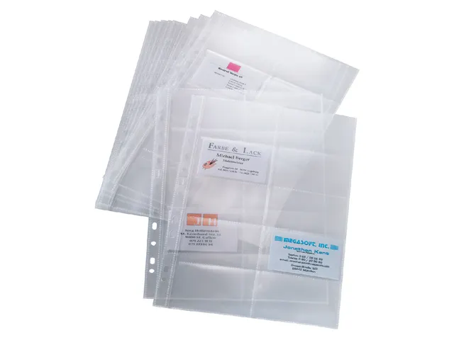 Visitekaarthoes Sigel VZ351 voor visitekaartmap VZ301 album VZ301 voor