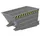 kiepbak,HxLxB 730x1375x800mm,0,5m³,draagverm. 750kg,RAL7005