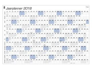 Jaarplankalender 2027 Quantore A1 84x57cm - 4