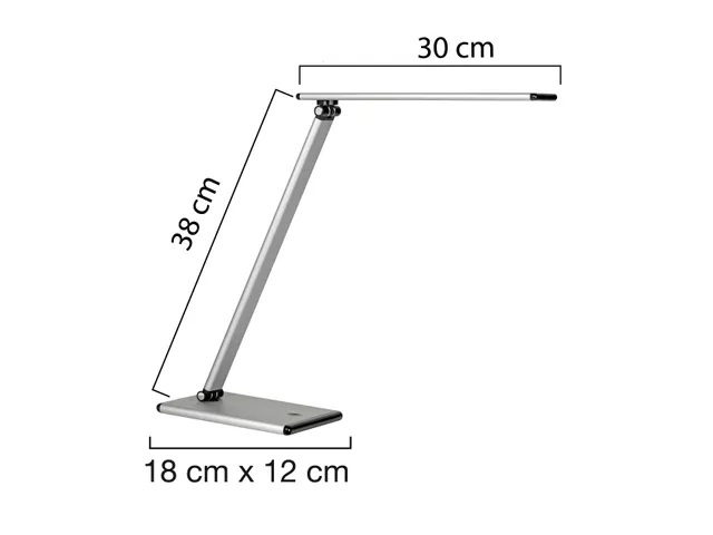 Lampe de bureau Led Terra Gris