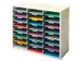 Casier Fellowes A4 36 cases 737x881x302mm gris clair