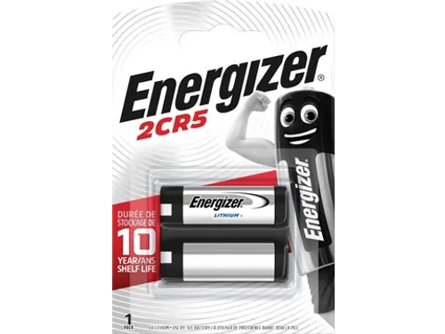 batterij Photo Lithium 2CR5, op blister