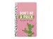 Carnet de notes Pukka Pad 13x21cm SC ligné Dont be a prick