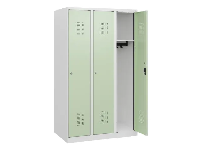 schoollocker,HxBxD 1530x900x500mm,3vak,vak B 300mm,cil.-slot