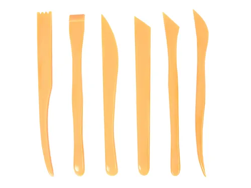 Boetseerspatel Conda set à 6 stuks 20 cm plastic