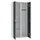 kleding-/wasgoedkast,RAL 7035/RAL 7016,HxBxD 1800x800x500mm,2vak