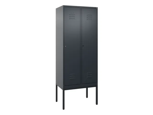 locker voor scheiding van kleding,HxBxD 2120x800x500mm,2vak