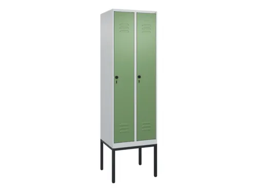 locker voor scheiding van kleding,HxBxD 2120x600x500mm,2vak