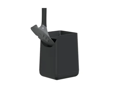 Sanimaid Dublin toilet cleaner met vloerstandaard zwart