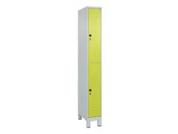 dubbeldekse locker,HxBxD 1950x250x500mm,1x2vak.,vak B 250mm