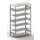 dossierstelling,grondveld,HxBxD 2200x1256x636mm,vaklast 100kg