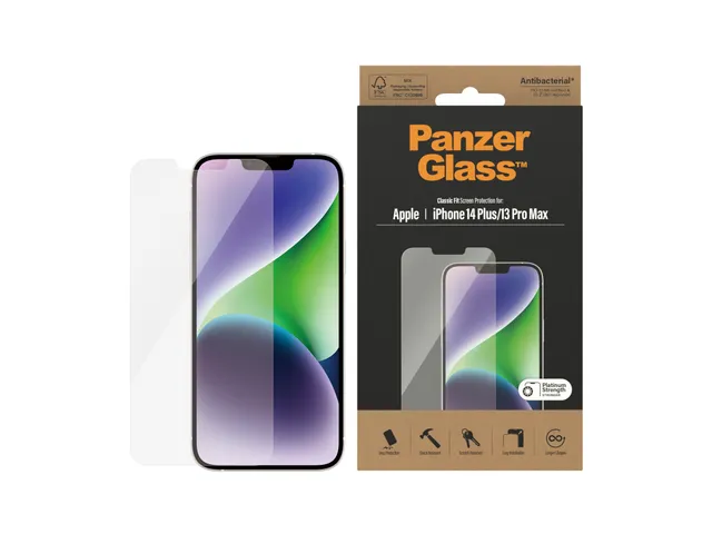 PanzerGlass Screen Protector iPhone 14 Plus | 13 Pro Max | Classic