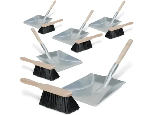 handvegerset,met paardenhaar,steekplaat BxD 220x220mm,Werk b 280mm