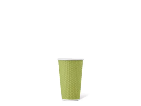 Beker porselein Les Artistes Paris 450ml met siliconen grip Groen