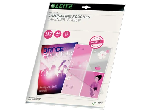 Lamineerhoes Leitz iLAM A4 2x125micron EVA 25 stuks