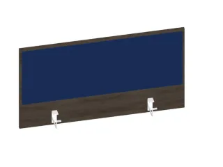 baliepaneel bureau aanbouw achter NV bruin hickory BN6016-blauw 1000mm - 1