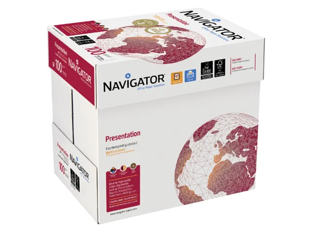 Kopieerpapier Navigator Presentation A4 100 Gram Wit