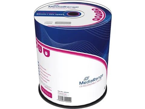 CD-R 80 700MB 52x (100) CB Spindel