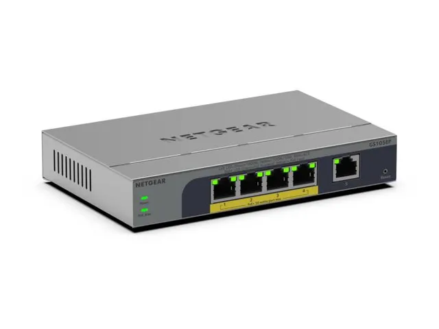 NETGEAR GS105EP, Unmanaged, Gigabit Ethernet (10/100/1000), Full duple