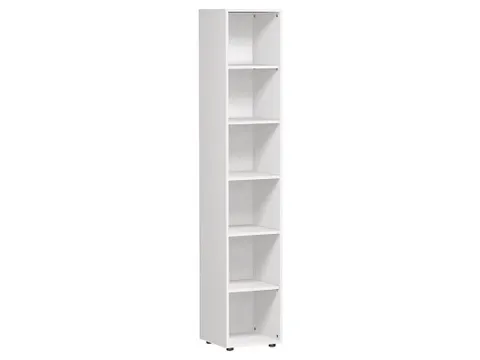 kantoorstelling,HxBxD 2160x400x400mm,5xhouten vloer,6ordnerhoogtes