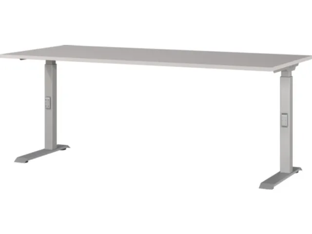 In hoogte verstelbaar bureau,HxBxD 680-910x1800x800mm