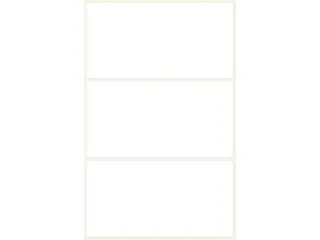 etiket Zweckform 98x51mm wit pakje a 84 etiketjes - 2