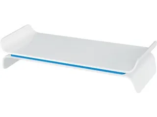 Ergo WOW verstelbare monitorstandaard, wit-blauw - 2