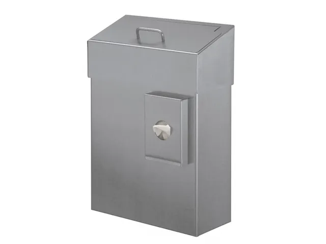 Hygiënebak 10 Liter Rvs Met Zakjeshouder