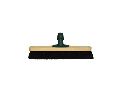 Zaalveger gemengd haar met universele steelbevestiging