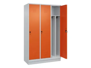 locker voor scheiding van kleding,HxBxD 1950x1200x500mm,3vak - 2