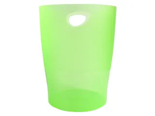 ECOBIN Papiermand 15 L appelgroen transp. - 2
