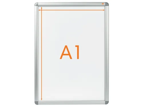 Clicklijst Nobo Essence Aluminium A1 841x594mm