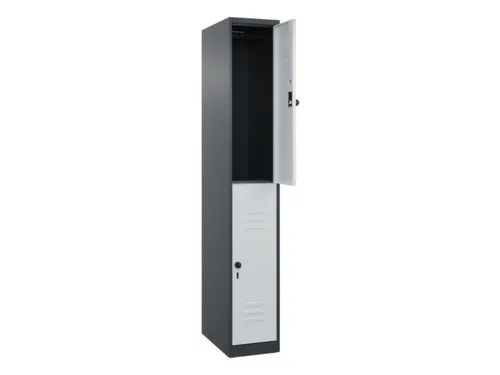 dubbeldekse locker,HxBxD 1850x300x500mm,1x2vak.,vak B 300mm