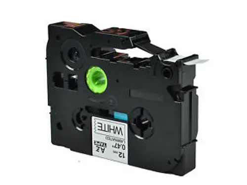 Labeltape Brother Compatible P-Touch Tze131 12Mm Zwart Op Transparant