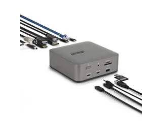 Thunderbolt 5 Docking Station 120Gbps 8K60 4K144 140W PD 2.5G LAN - 2